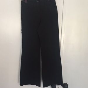 Theory Flared Pants Black (Size: 0)